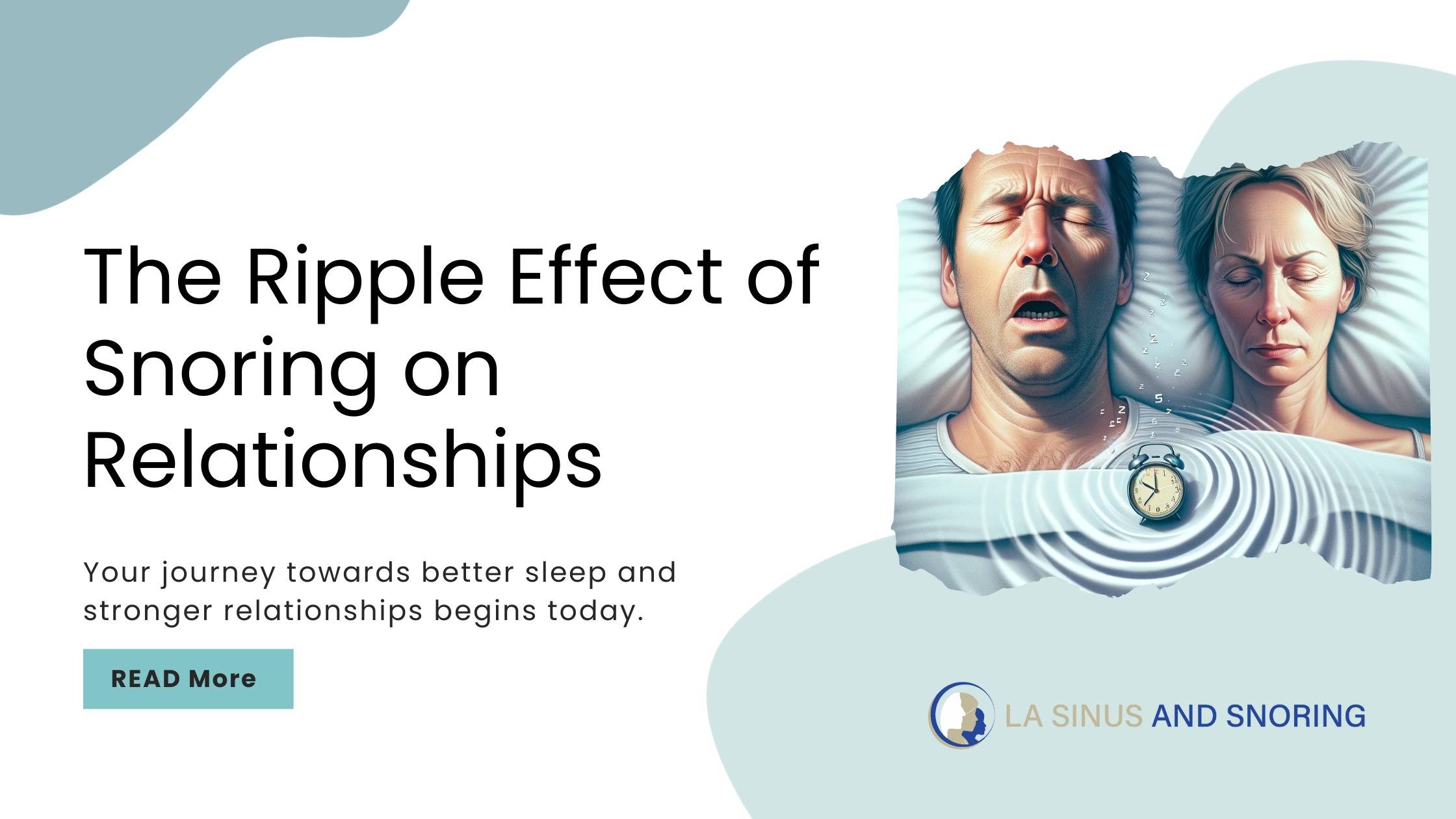 Effect of Snoring on Relationships